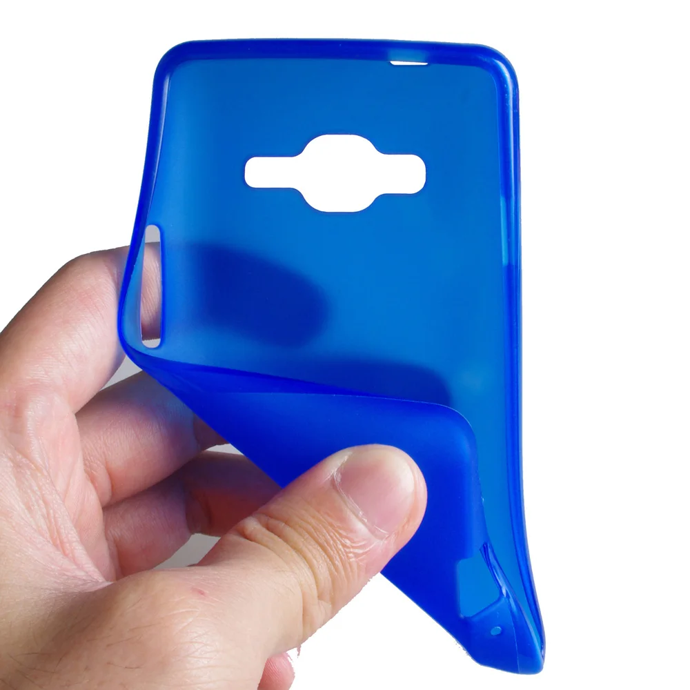 Для Samsung Z2 Tizen Case Матовый ТПУ Мягкая Задняя Крышка Телефона шкафы Galaxy Z200 Защитные