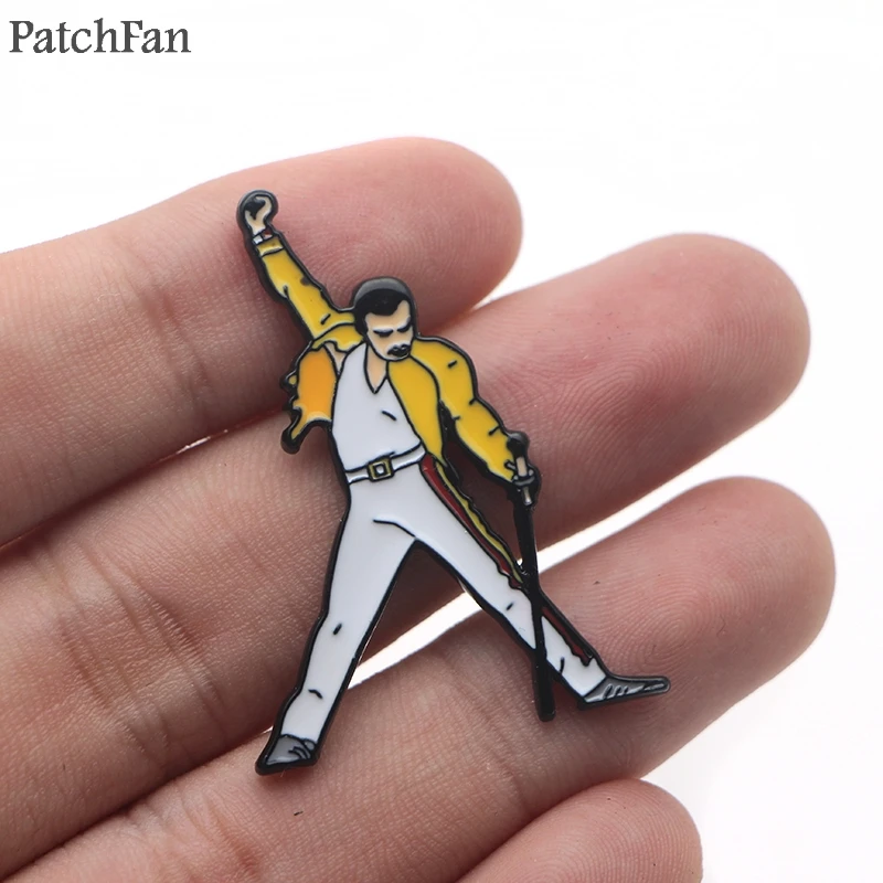 Patchfan из цинкового сплава для галстука значки para рубашка сумка Одежда Кепка