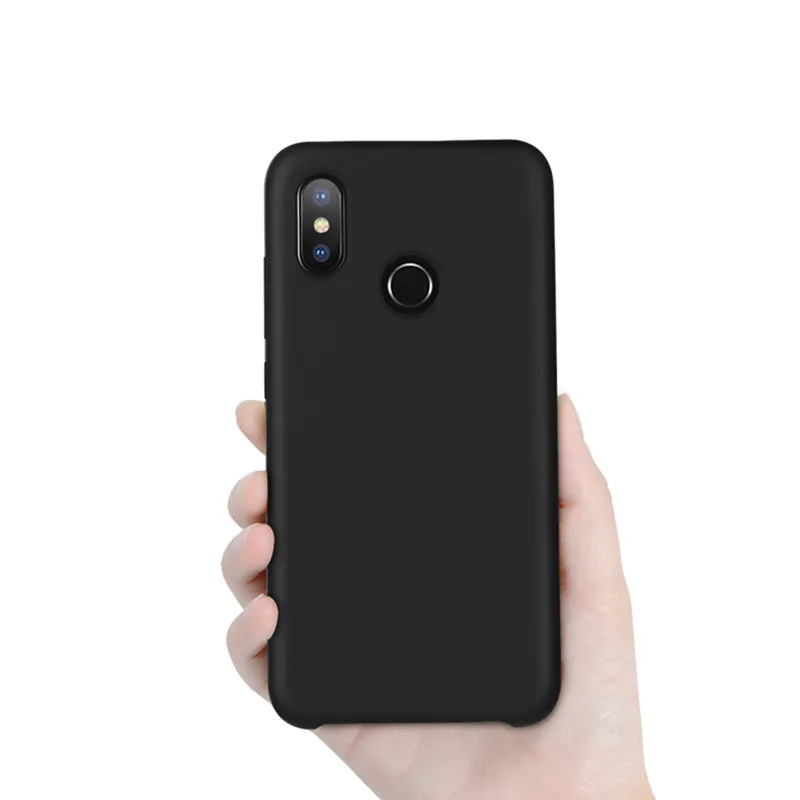 Liquid Silicone Phone Case For Xiaomi Mi 8 SE Mix 2 2S Mi6 Mi8 Note 3 MAX Original Rubber Shockproof Cover Fundas |