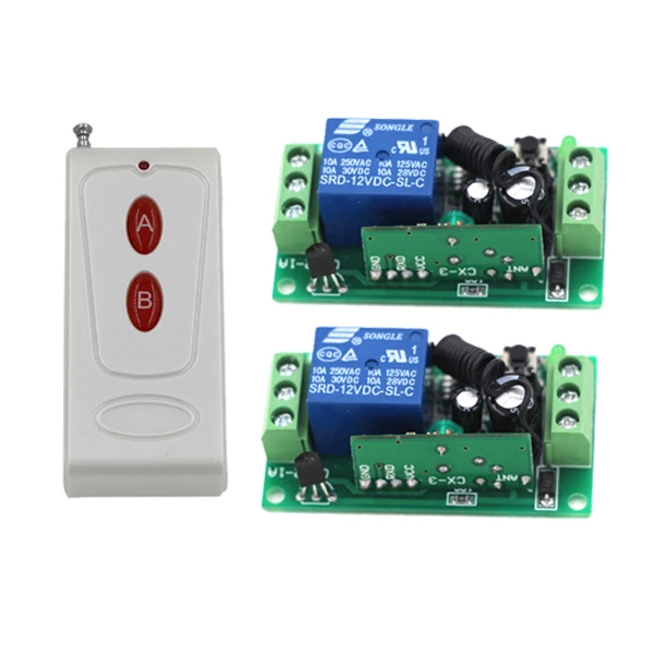 Новый DC9V 12V переключатель системы дистанционного управления водяным насосом дальний передатчик использовать в ферме или холме 2 приемник