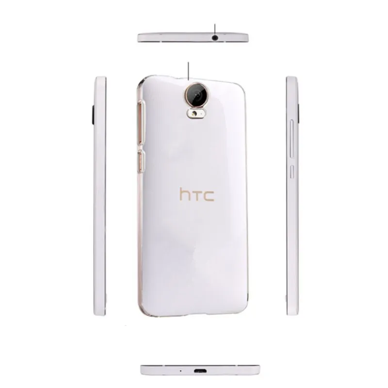 For HTC One E9 case Plus + HTCE9 pw Clear Transparent Mobile Phone Cases Crystal Beauty Hard Shell |