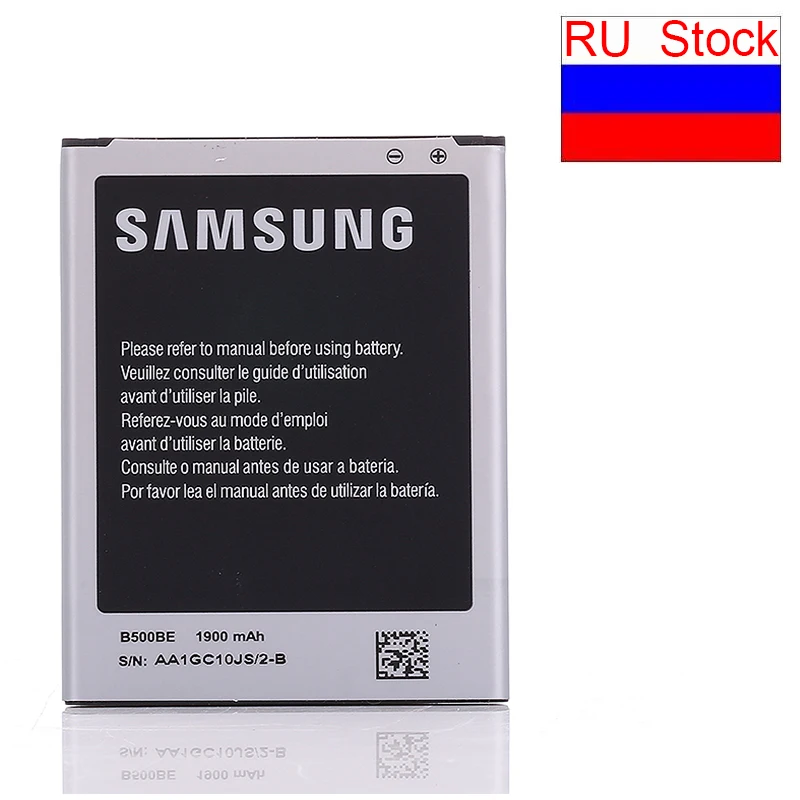 Корабль из RU Оригинальное Батарея bateria B500BE для samsung GALAXY S4 мини-замена I9190 I9195 I9192 I9198
