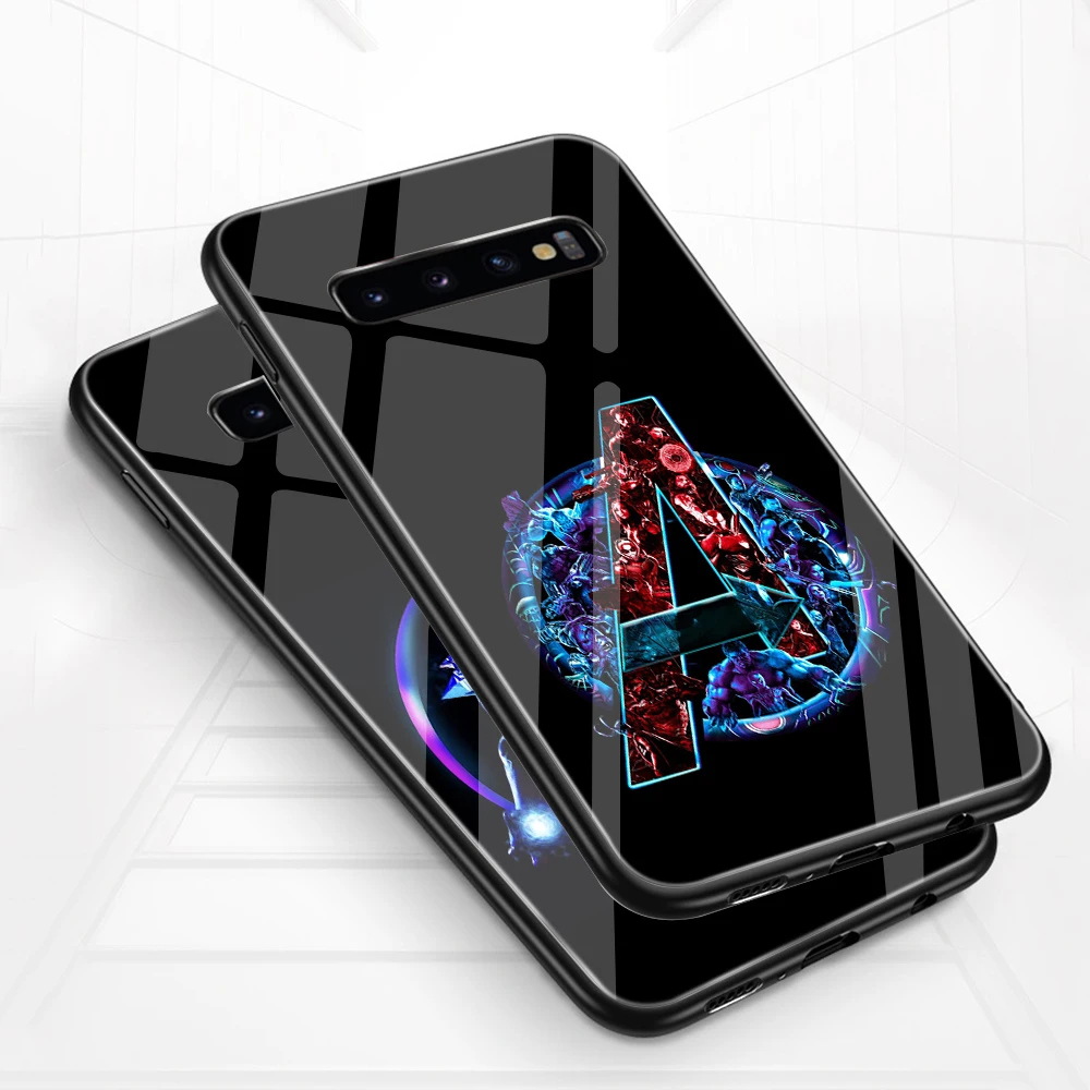 Ciciber для samsung Galaxy S10e S10 S9 S8 Plus S10+ S9+ S8+ чехлы для телефонов из закаленного стекла для samsung Note 9 8 крышка Марвел Тор