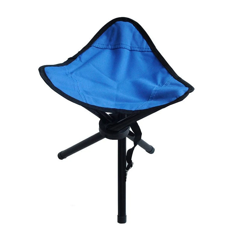 Складной стул-тренога с 3 ножками для кемпинга на открытом воздухе складной стул