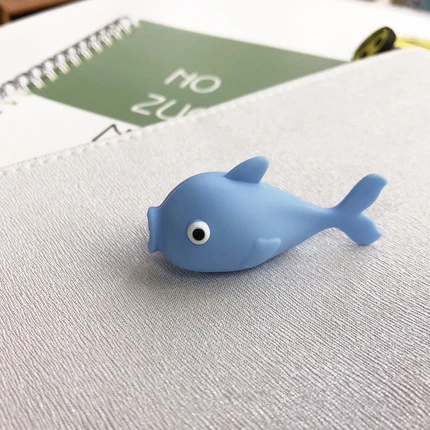 Design 3 as photo Высокое качество Ангел/летучая мышь USB кабель производитель Мультфильм шнур, кабель для наушников провода крышка намотки зарядное устройство Органайзер держатель для Iphone - Цвет: Design 3 as photo