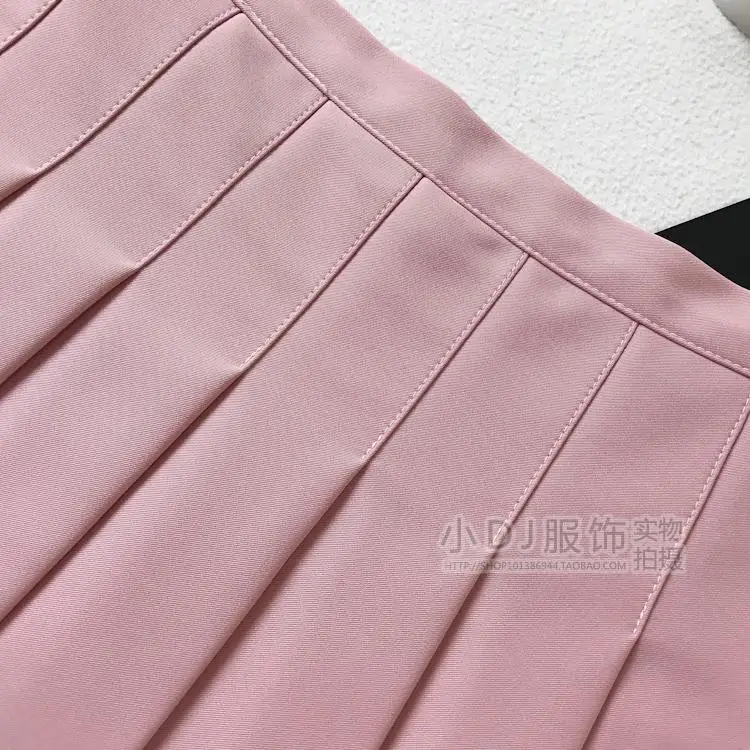 Матросская юбка размера плюс с высокой талией школьная форма юбки Falda Femininas