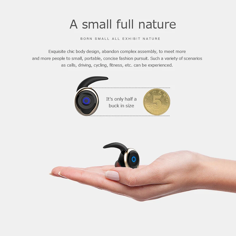 AWEI T1 TWS Bluetooth наушники мини Bluetooth V4.2 гарнитура двойные беспроводные портативные наушники беспроводные наушники Kulakl k шлем