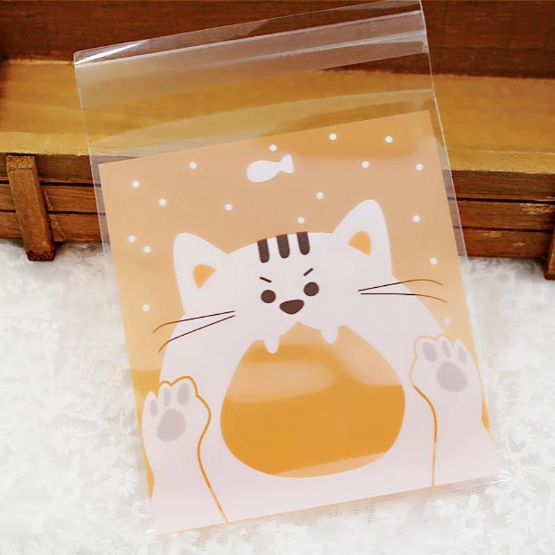 Лидер продаж пластиковые пакеты для упаковки печенья конфет 10 см|Подарочные