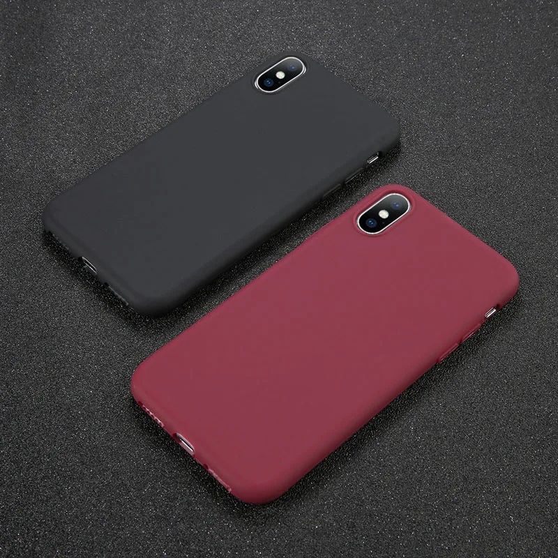 Роскошный мягкий силиконовый чехол карамельного цвета для iPhone XS Max XR X 10 8 7 6 5 S 5S 5SE 6S Plus 7Plus 8Plus 6Plus чехол для задней панели сотового телефона