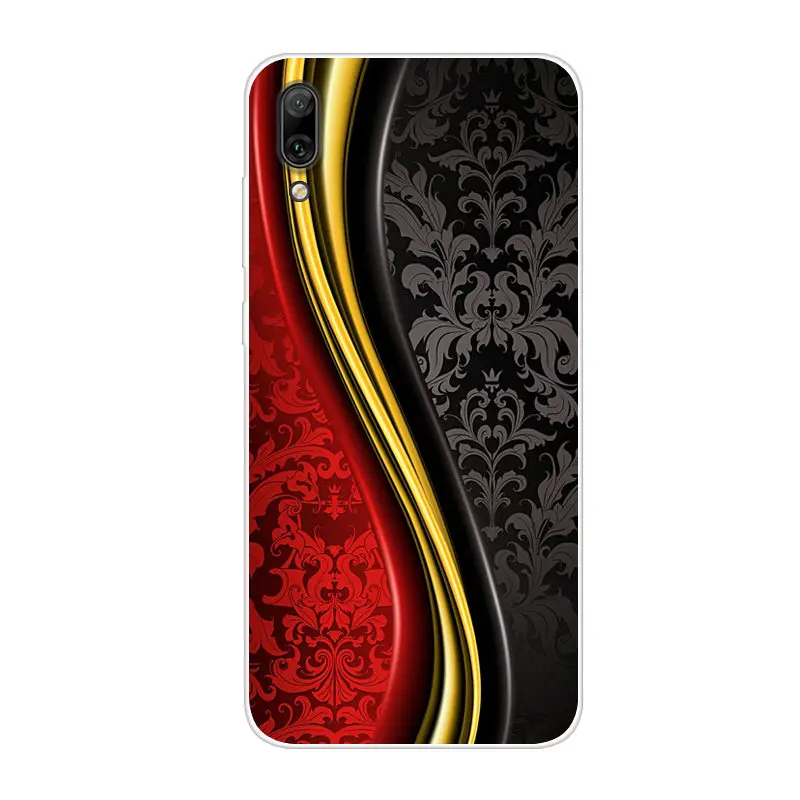 Чехол для Huawei Y7 Pro 2019 чехол силиконовый телефона из ТПУ Блестящий Мягкий