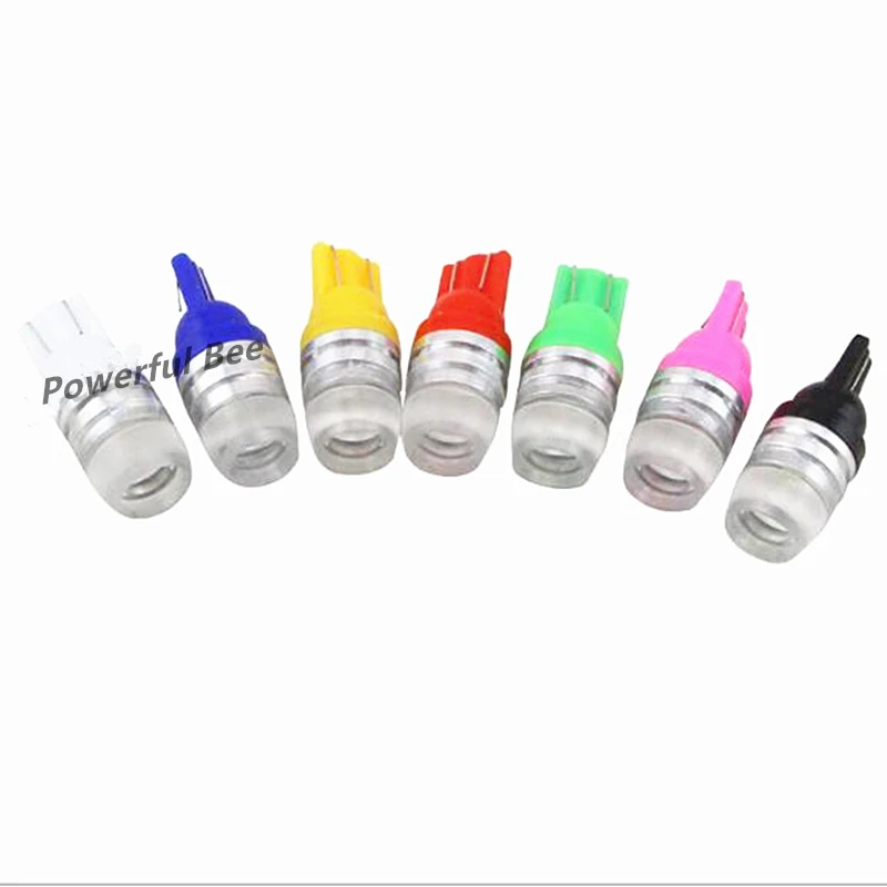 20 x T10/w5w 1 5 W светодиодный фонарь для передних противотуманных фар мотоцикла DC12V