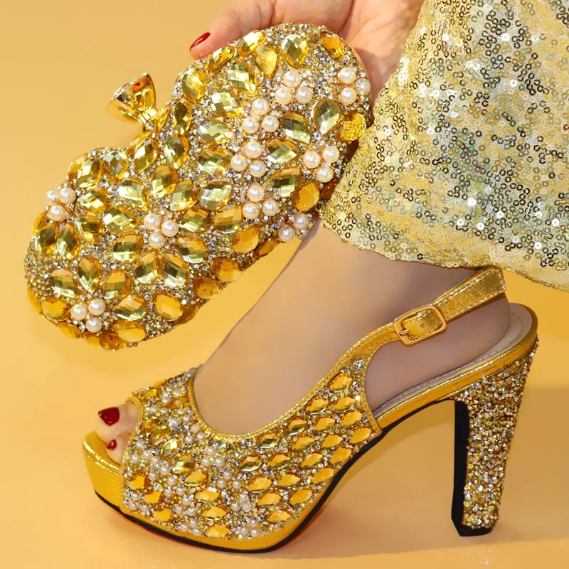 

2019 Sky Blue Shoes and Bag African Sets Italian lady shoes with Matching Bags Nigerian Women Shoes and Bag To Match for Party