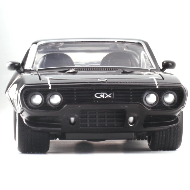 Классический 1:24 1972 Плимут GTX сплав модель автомобиля Высококачественная