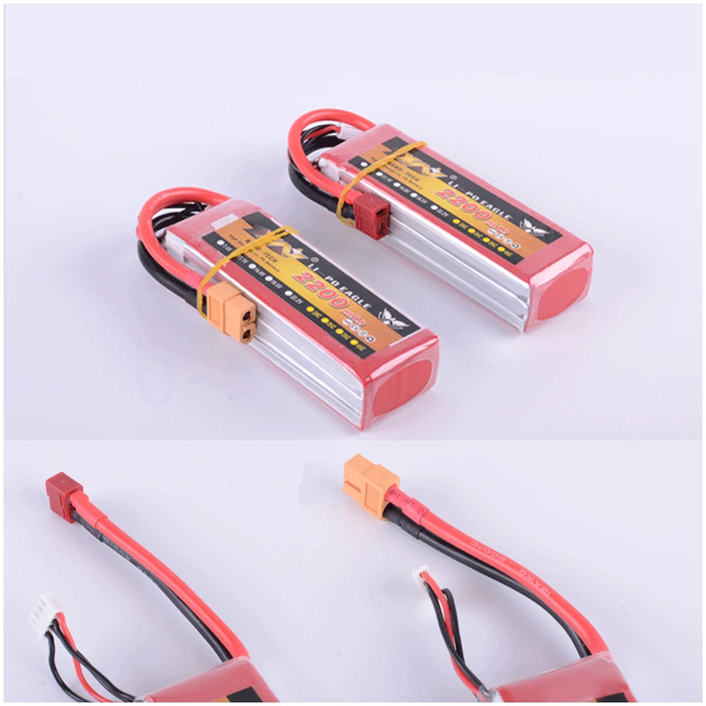 Батарея YW RC lipo 11 1 В 2200 мАч 25C 3s 14 8 в батарея Lipo для вертолет самолет с