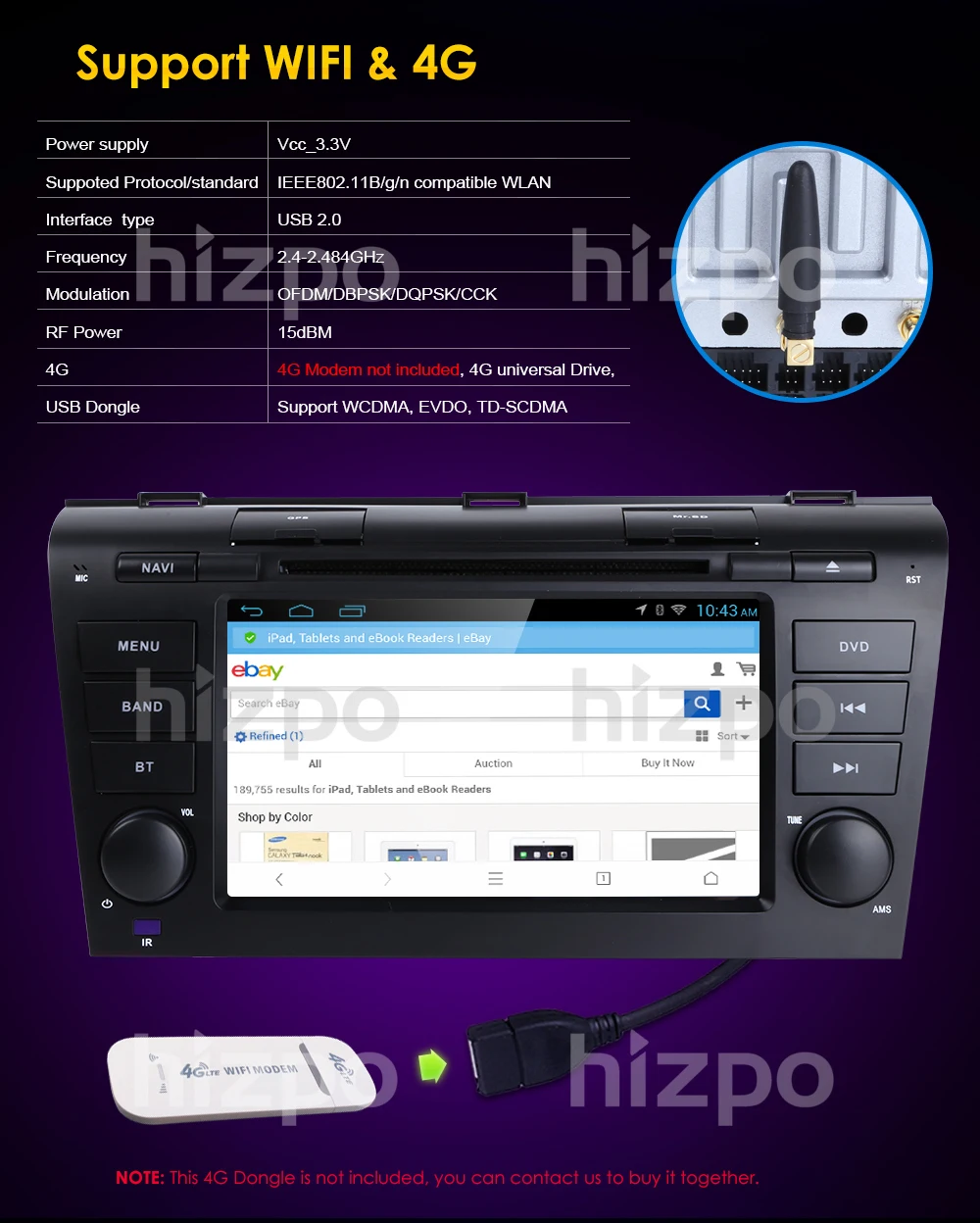 " Android 8,0 Восьмиядерный 32 rom 4G ram Авторадио для Mazda 3 2006-2008 видео 4G Wifi Bluetooth Автомобильный плеер навигация радио камера