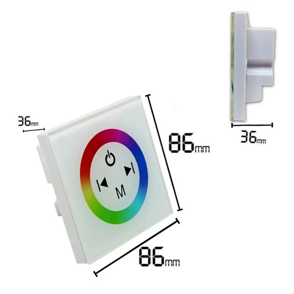 RGB контроллер смарт панель затемнения Led диммер 12 в 24 В RGB/RGBW/CCT цветовая