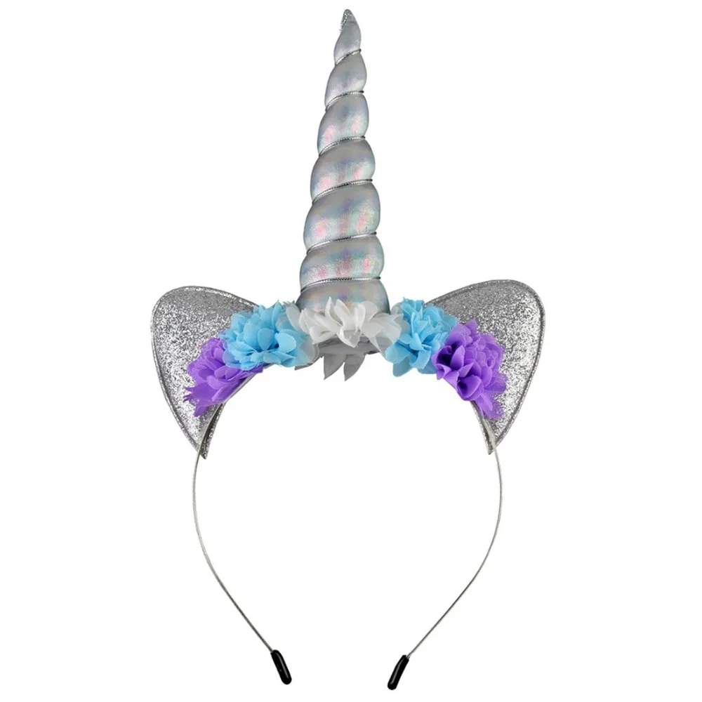 10 шт. Рождественский детский ободок для волос с изображением кота цветок уха