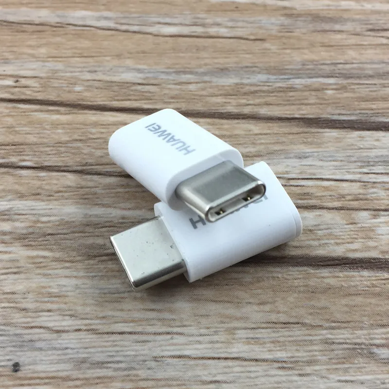 Оригинальный оригинальный адаптер Huawei USB C (штекер) Micro (гнездо) конвертер для P40 P30