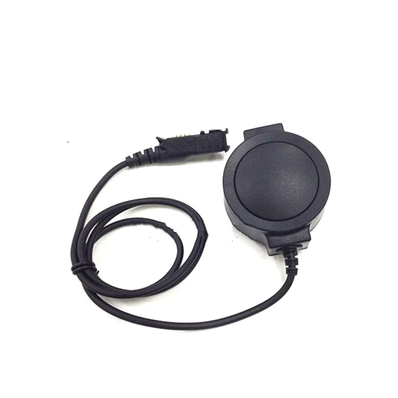 Большая круглая PTT J стандартная для Z тактическая гарнитура Bowman Motorola Radio XIR P6600 P6608