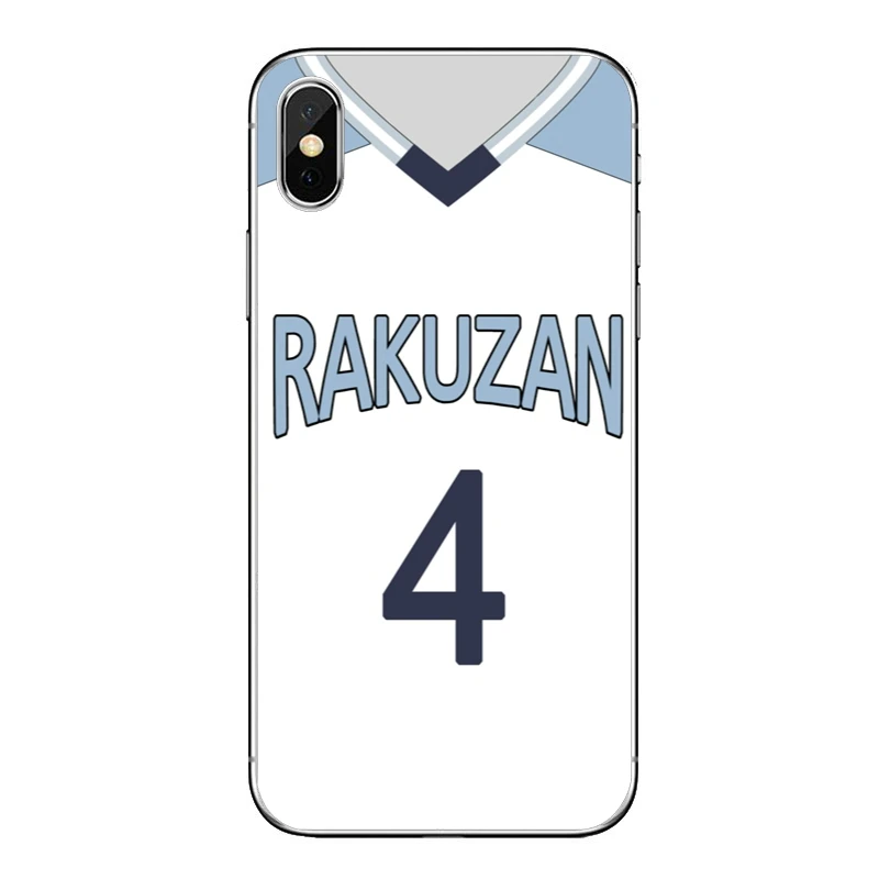 Чехол для телефона kuroko no basket Akashi anime мягкий чехол iPhone 8 7 6s 6 plus XR X XS Max SE 5s 5c 5 4 iPod