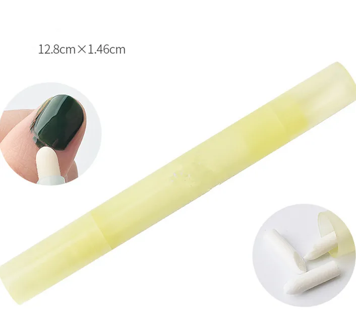 Бежевый 1PC New Nail Art Corrector Pen Remove Mistakes+ 3 Tips Newest Nail Polish Corrector Pen Cleaner Erase Manicure - Цвет: Бежевый