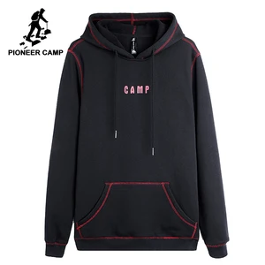 Пионерский лагерь новый дизайн модный с капюшоном мужский свитшот брендовая одежда плотный флис зимние толстовки для мужчин 100% хлопок AWY702364
