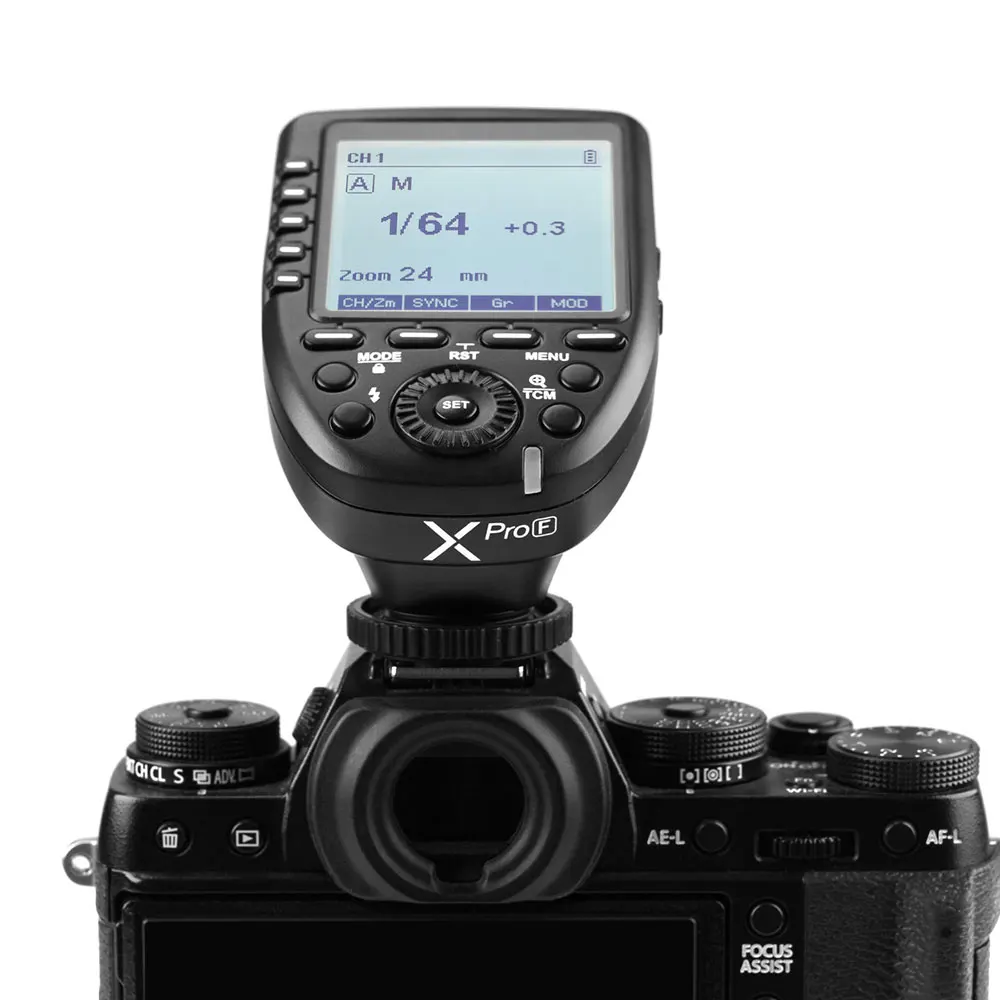Godox XProF камера мигает ttl 2 4 ГГц беспроводной триггер вспышки 1/8000 s HSS