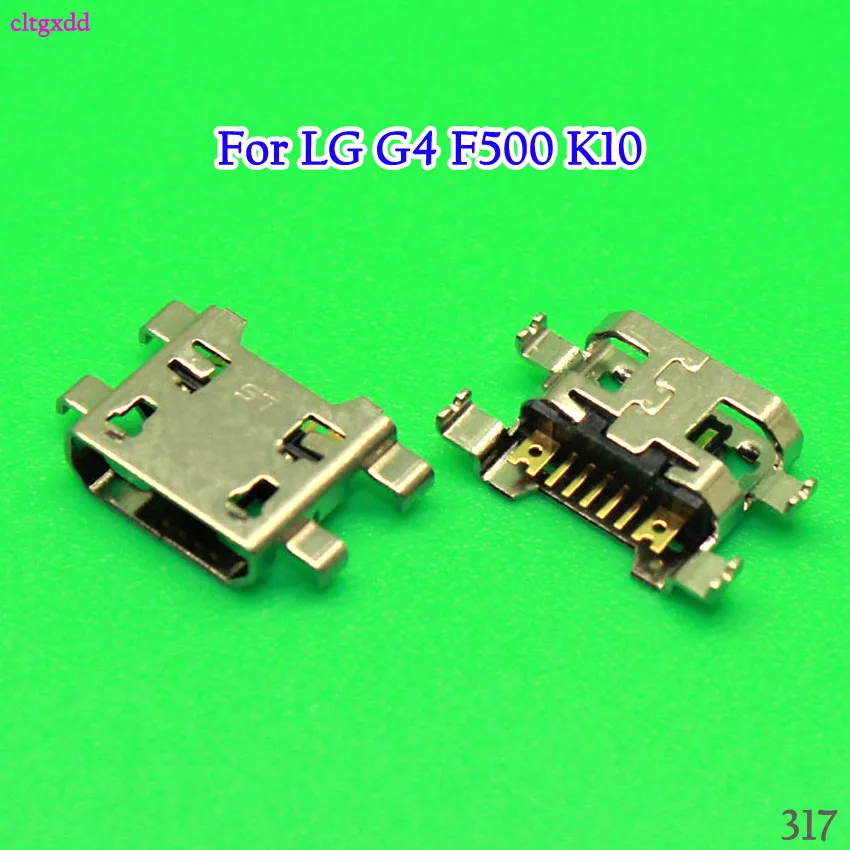 Cltgxdd 10 шт./лот Micro USB разъем для зарядного порта док-разъем LG G4 F500 H815 V10 K10 K420 K428