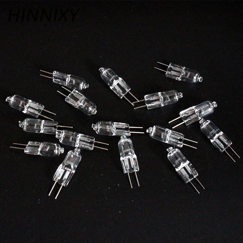 Hinnixy 10 шт./лот галогенная лампа G4 с регулируемой яркостью накаливания 24 В 20 Вт 35