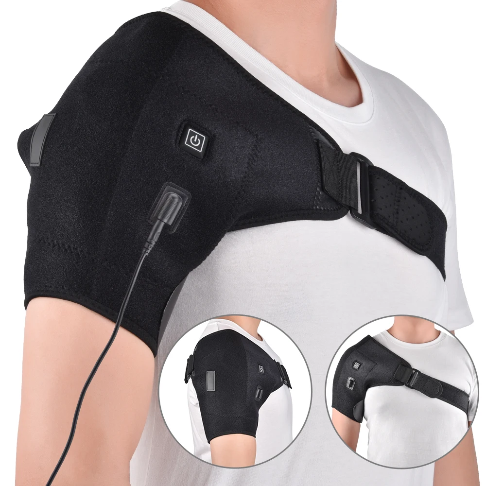 

Heat Therapy Shoulder Brace Support Bandage Arthritis Injury Dislocation Rehabilitation Shoulder Support Strap Wrap Belt