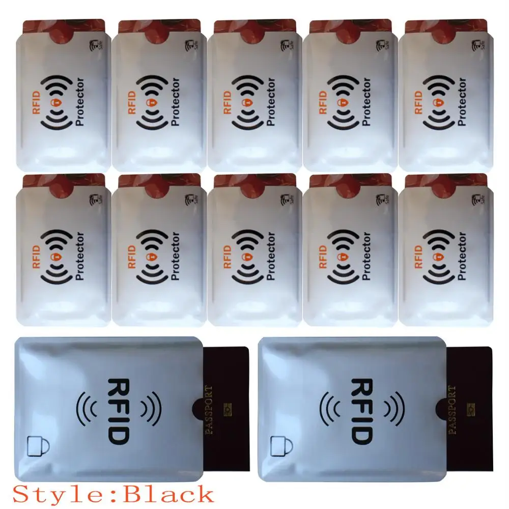 12 шт. защита от кражи RFID для банковских карт|credit card protector rfid|passport sleeverfid blocking |