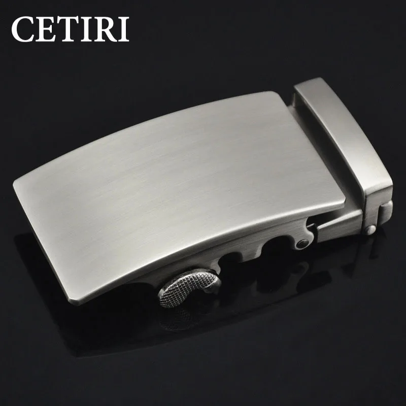 CETIRI 18 Fashion Designer Belts High quality alloy buckle for Not belt body Sliding Buckle Ratchet Luxury Men Automatic buckle