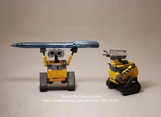 Disney Robot EVE 6 10 см мини кукла из ПВХ модель осанки коллекция аниме фигурки игрушки