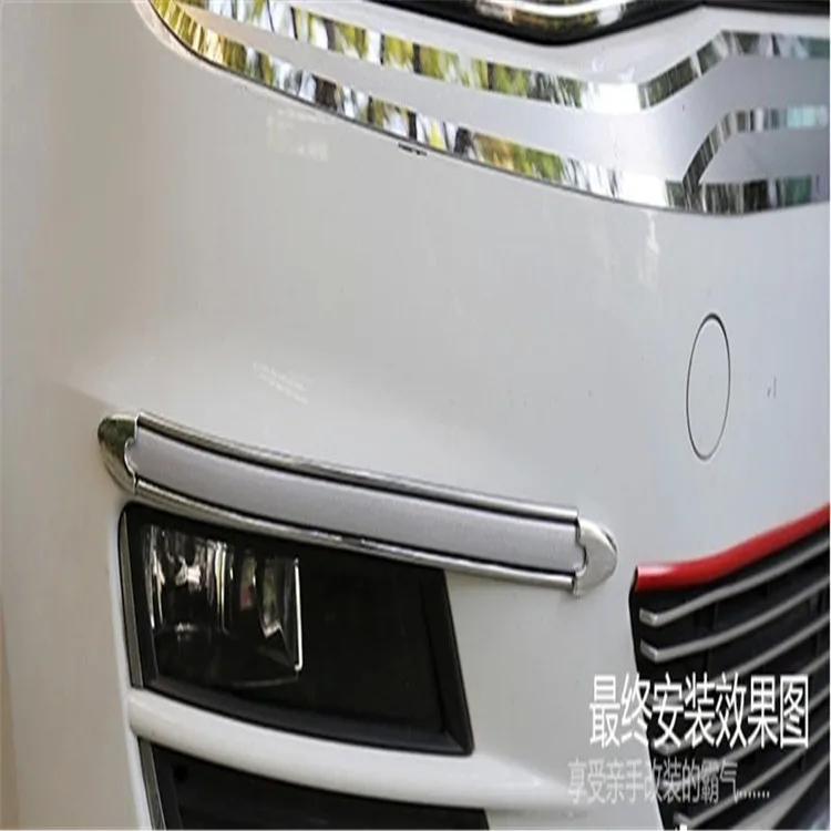 Автомобильный Стайлинг Противоударная полоса протектор бампера для Cadillac 2005 bls CT6