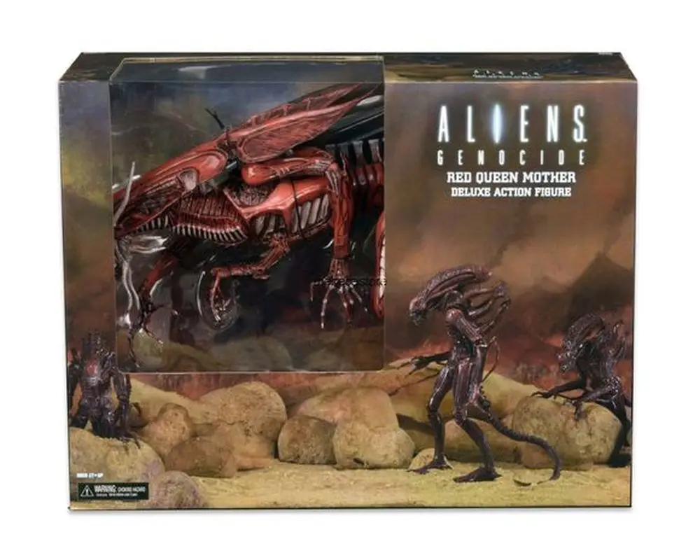 Аниме фигурка NECA Alien Vs Predator 50 см красные куклы Xenomorph королева модель Comic Ver с