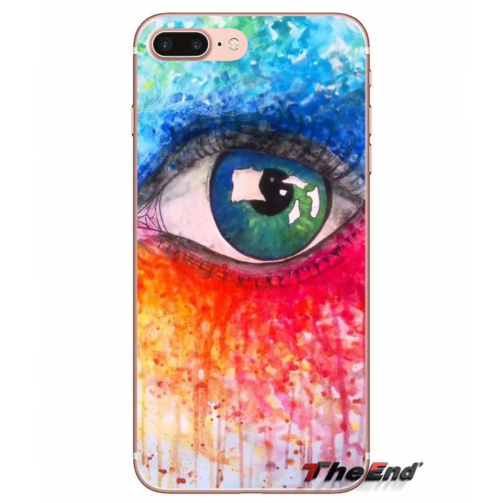 Для iPhone X 4 4S 5 5S 5C SE 6 S 7 8 плюс samsung Galaxy J1 J3 J5 J7 A3 A5 2016 2017 крупным планом существо