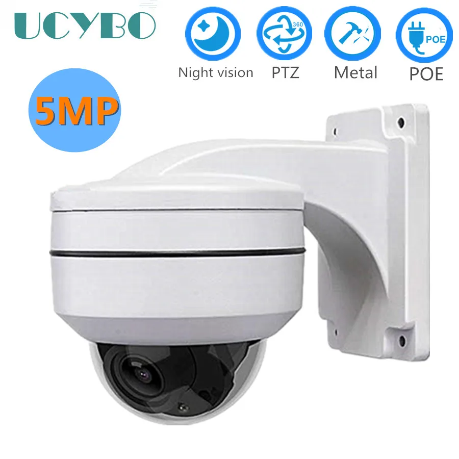 Ip-камера купольная 5 МП 1080P HD 4-кратный зум | Безопасность и защита