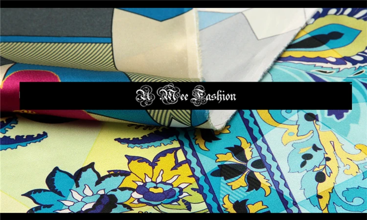 

CNUM SP154 Pure Silk/ Midnight Owls /Silk Fabric Elastic 93% Silk 7% Spandex /Width 1.29yd Thickness 19mm /Unit: PC