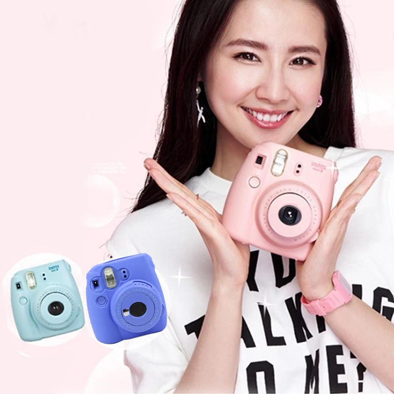 Камера/Видео Сумки защитный чехол для polaroid mini 8 1 шт Повседневный Классический фосфоресцирующий