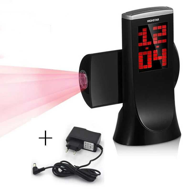 With 12/24 Hours Display Temperature Electric Large Desk Clo