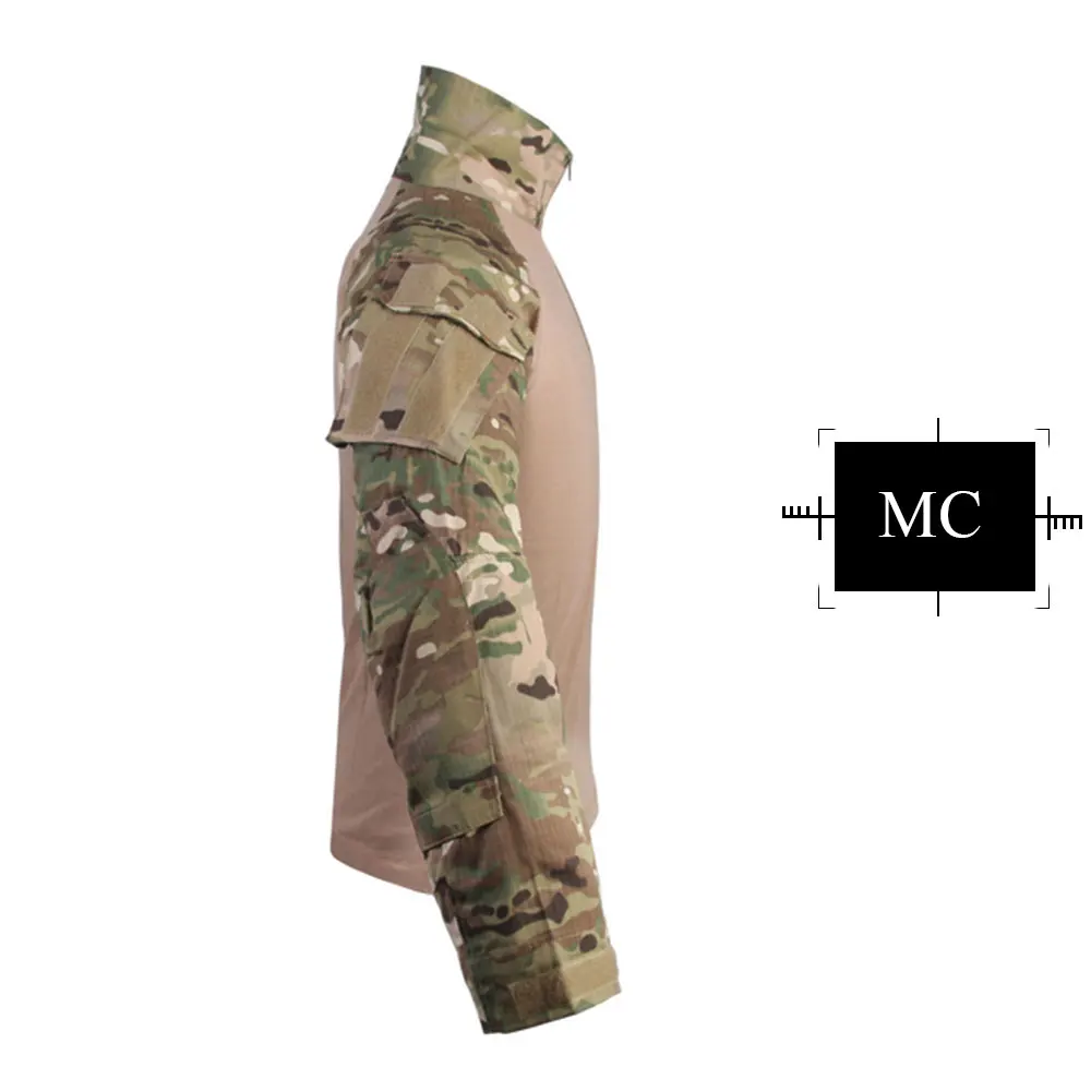 EMERSONGEAR Мультикам боевая рубашка охотничья одежда G3 BDU Airsoft тактическая emerson армейская Военная Wargame Мультикам черная рубашка