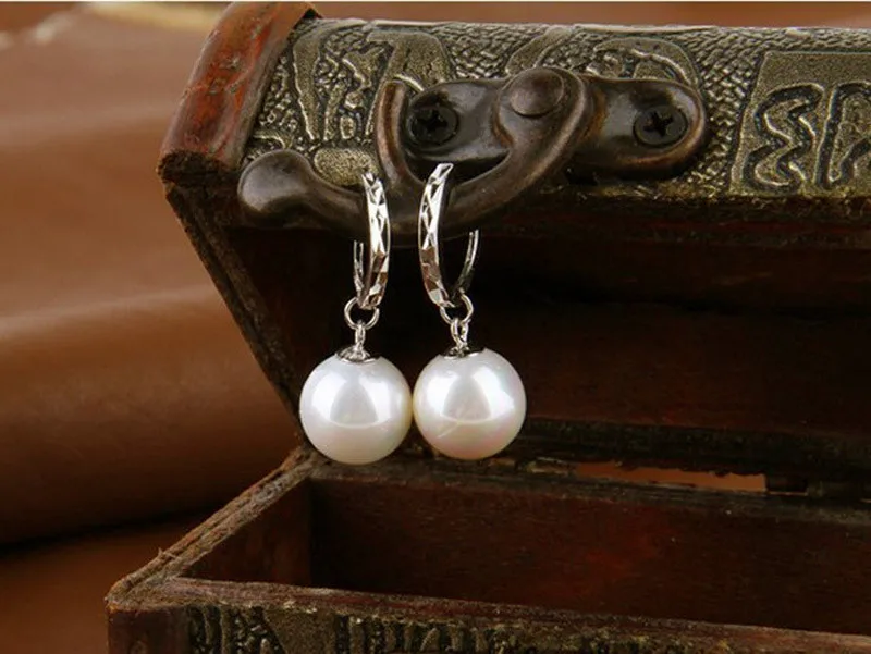 Женские серьги гвоздики с жемчугом 1 пара простой дизайн|designer pearl earrings|pearl earringswomen