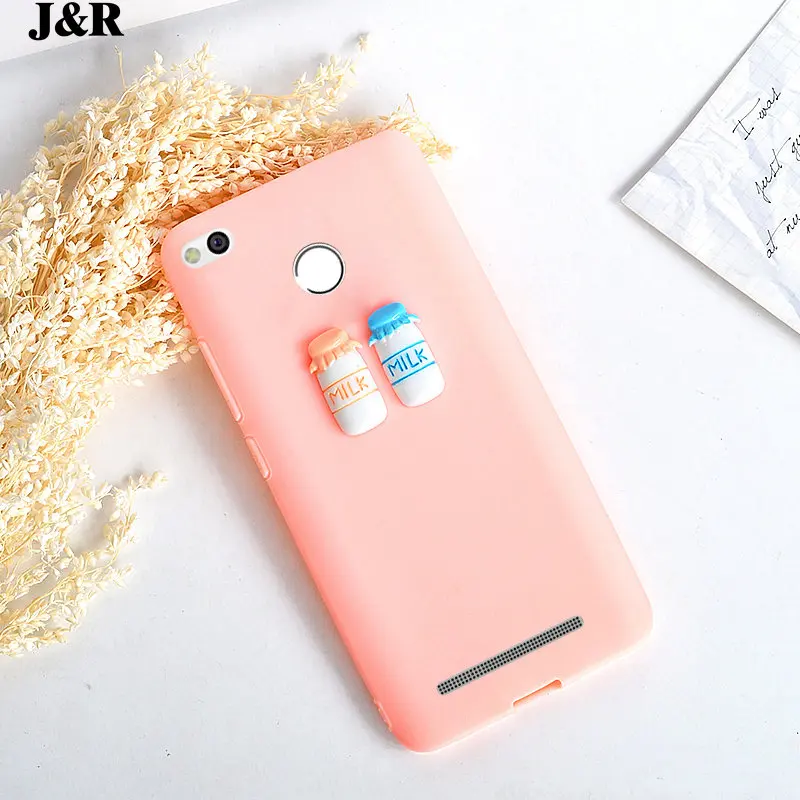 Чехол для Xiaomi Redmi 3 S Pro 3s 3 X Силиконовый чехол для Xiomi Redmi Note 3 4 4X 4A 5 5A Plus Pro чехол для телефона милый молочный кофейный чехол