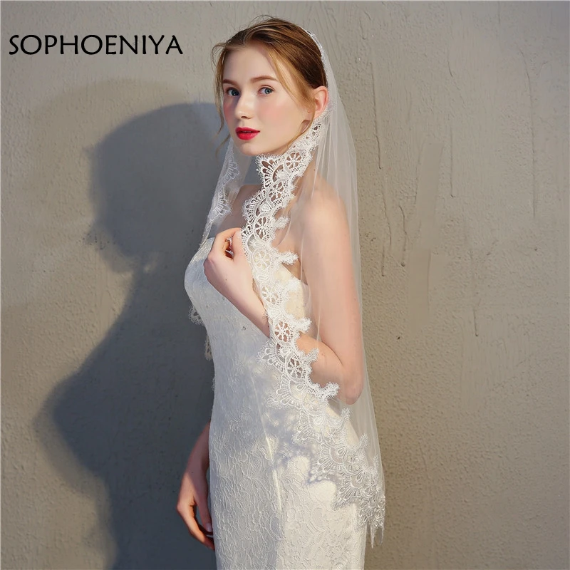 

Новое поступление Casamento Фата 2021 элегантная свадебная фата дешевая Вуаль де Mariage свадебные аксессуары veu de noiva вело de novia