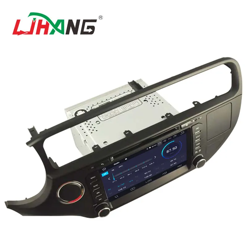 Автомобильный DVD плеер LJHANG 2 Din Android 10 для Kia Rio K3 2012 2016 Wi Fi мультимедийный
