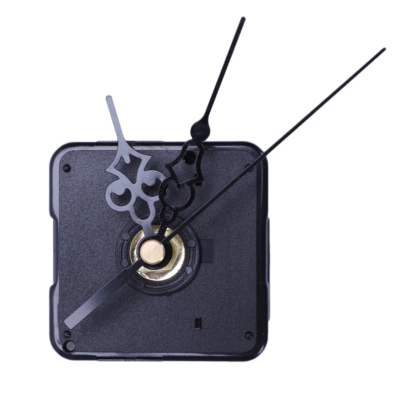 Black Diy High Torque Quartz For Tide Controlled Clock Movement Motor Mechanism Kit Hour Minute Hands Fitting Clock Parts - Цвет: Black