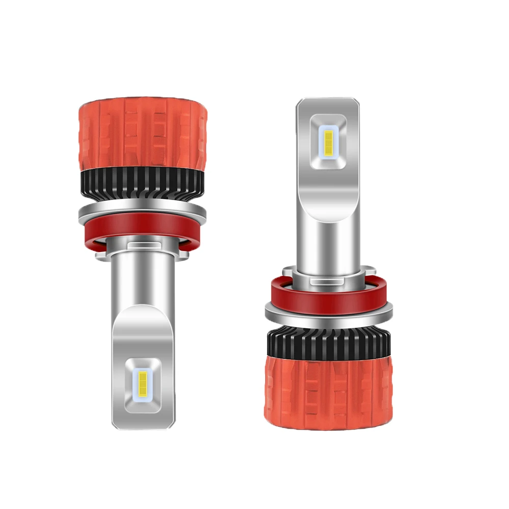 Ультрамаленькие Светодиодные Автомобильные фары H7 H4 H11 LED H8 H9 9005 9006 9012 H1