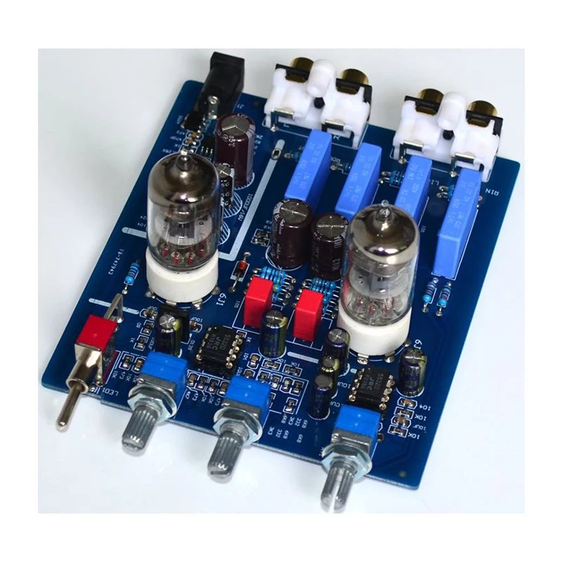 Preamp KYYSLB hifi bile трубка 6J1 с высокой и низкой регулировкой звука Hi Fi аудио