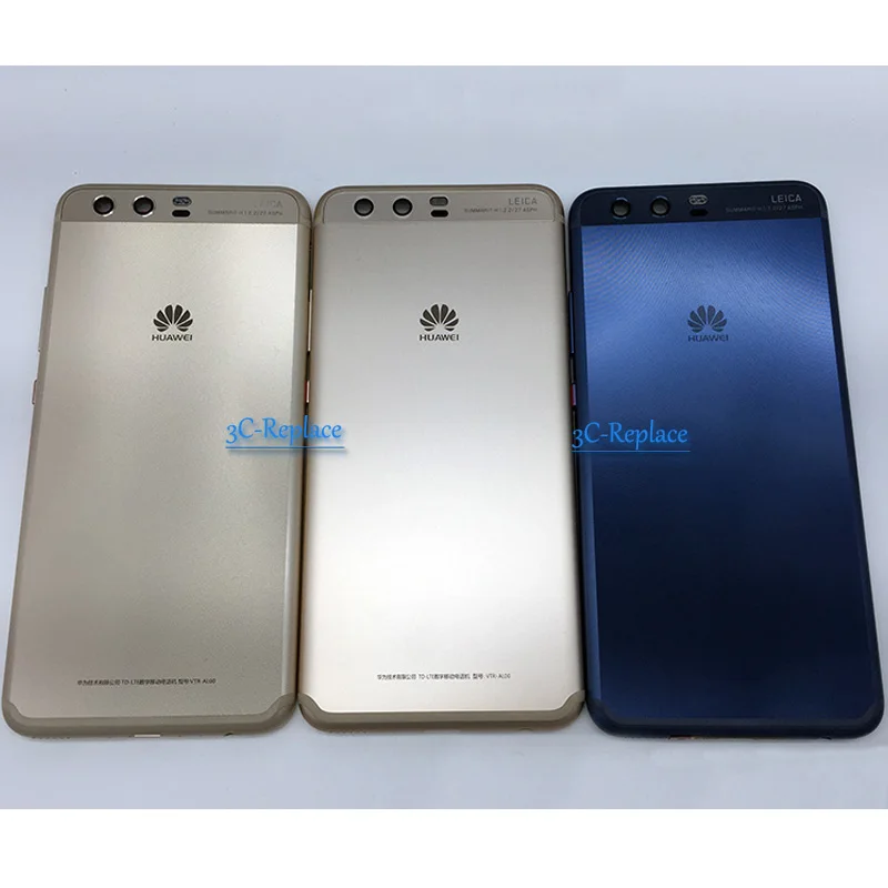 5,1 дюймов для huawei P10 VTR-AL00 VTR-L09 VTR-L29 VTR-TL00 задняя Батарея крышка дверца батарейного Корпус чехол сзади Стекло запчасти