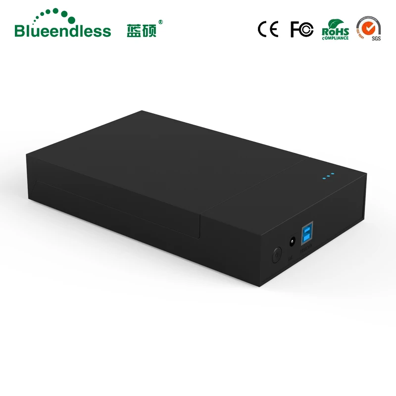 Optibay Stock Rushed Offer Sale Plastic Tools Free Hard Disk External Case HDD Box 3.5 Drive sata usb 3.0 Black HDD  Enclosure